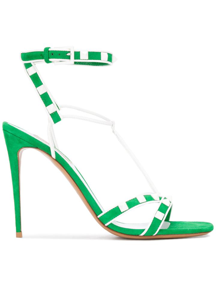 Valentino Valentino Garavani Free Rockstud Sandals - Green