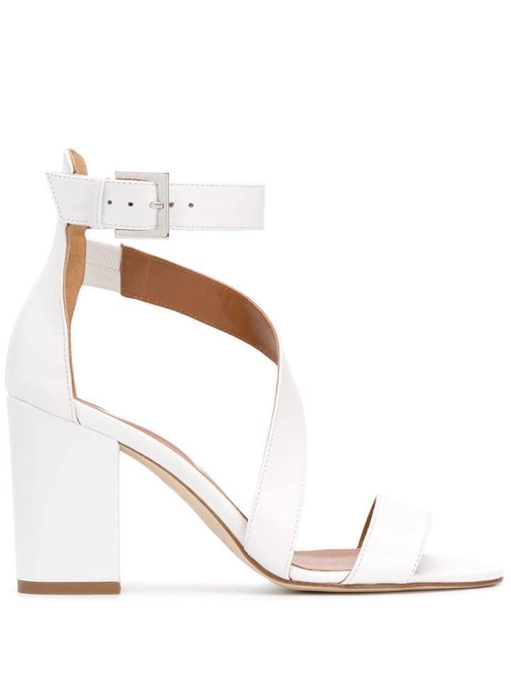 Paris Texas Heeled Sandals - White