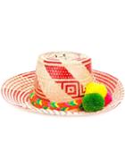 Folkloore Colombia Hat - Red