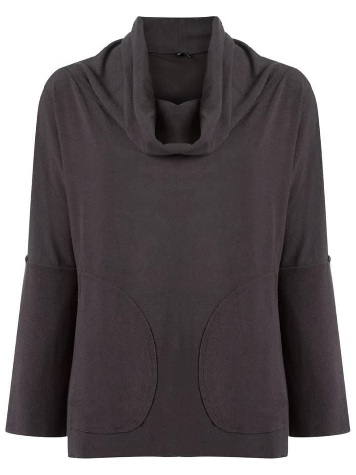 Uma Raquel Davidowicz 'acai' Top, Women's, Size: Medium, Grey, Spandex/elastane/viscose/polyimide