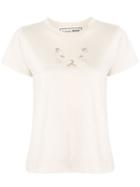Tu Es Mon Trésor Cat Bijou T-shirt - Neutrals