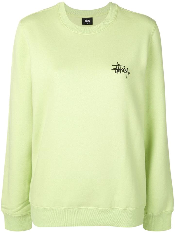 Stussy Crew Neck Sweatshirt - Green