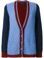 Etro Colour-block Knitted Cardigan - Multicolour