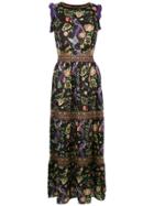 Cecilia Prado Giulia Long Knitted Dress - Multicolour