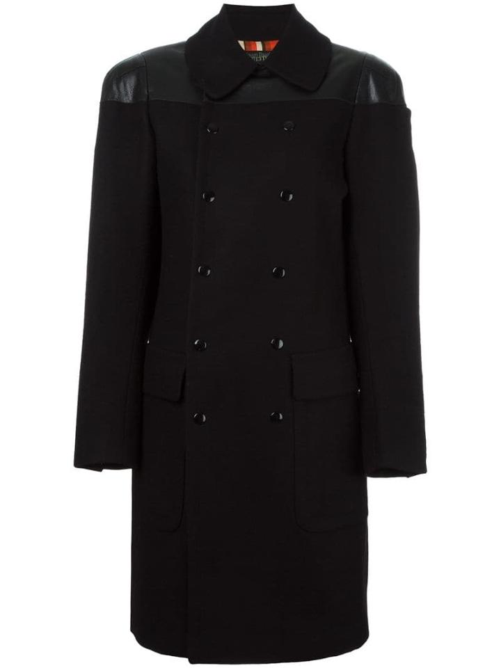 Jean Paul Gaultier Pre-owned Double Breasted Coat - Black