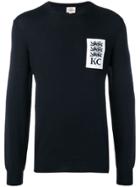 Kent & Curwen Three Lions Sweater - Blue