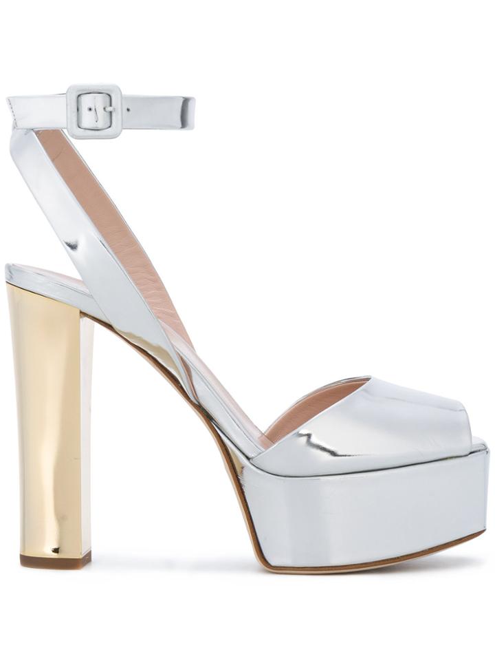 Giuseppe Zanotti Design Betty Platform Sandals - Metallic