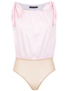 Andrea Marques Laços Bodysuit - Pink & Purple