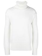 Société Anonyme 'charles' Turtleneck Pullover, Men's, Size: Large, White, Wool