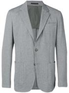 Z Zegna Classic Single-breasted Blazer - Grey