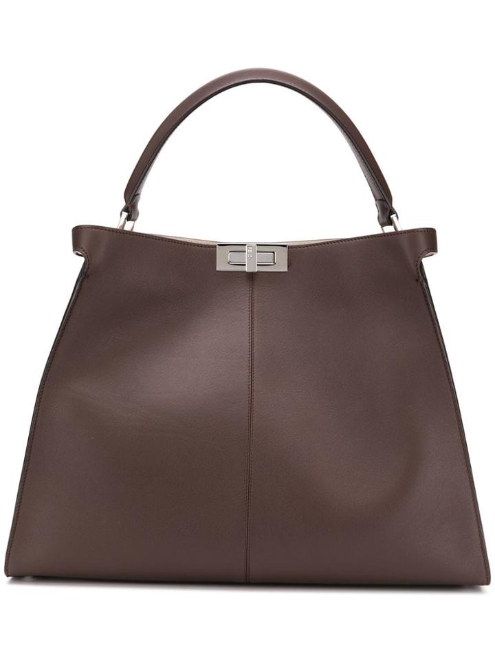 Fendi Peekaboo Tote Bag - F14tf Moresco Green