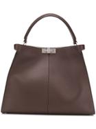 Fendi Peekaboo Tote Bag - F14tf Moresco Green