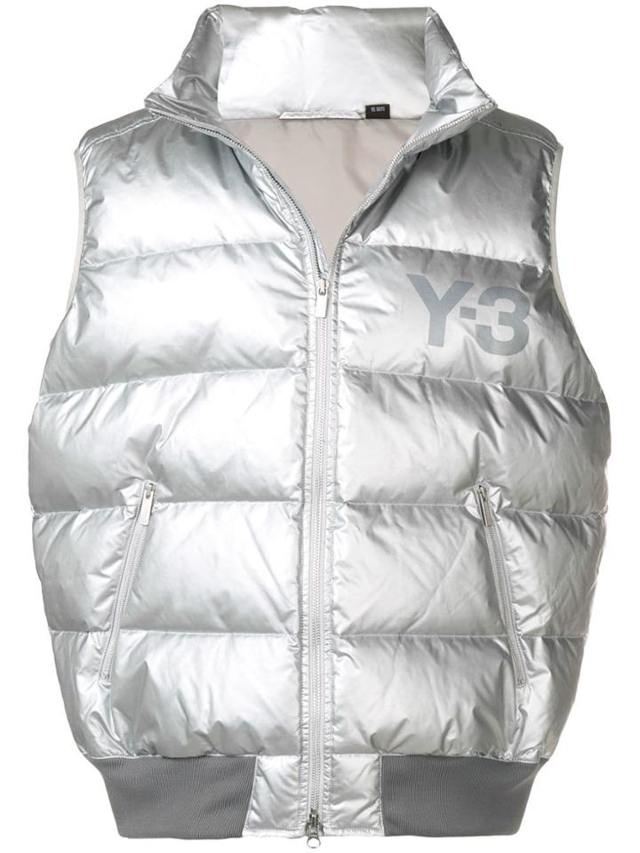 Y-3 Padded Gilet Jacket - Grey