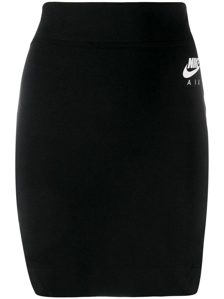 Nike Logo Pencil Skirt - Black