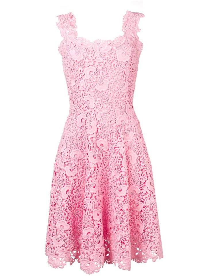 Ermanno Scervino Sleeveless Lace Dress - Pink