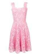 Ermanno Scervino Sleeveless Lace Dress - Pink