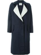 Forte Forte Contrast Lapel Trench Coat