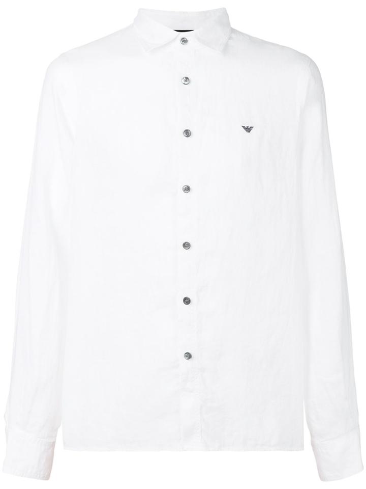 Emporio Armani Button Fastened Shirt - White