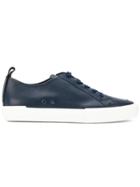 Fendi Classic Lace-up Sneakers - Blue