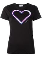 Carven Heart T-shirt, Women's, Size: Large, Black, Cotton