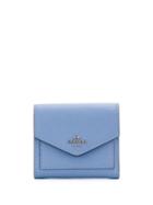 Coach Grained-effect Trifold Wallet - Blue