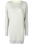 Laneus Sweater Dress - Metallic