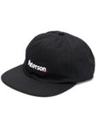 Paterson. Logo Applique Cap - Black