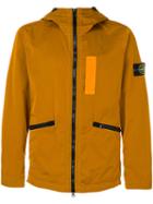 Stone Island - Shell Jacket - Men - Cotton/acrylic/polyamide - Xl, Yellow/orange, Cotton/acrylic/polyamide