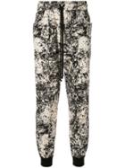 Song For The Mute Printed Track Trousers - Multicolour