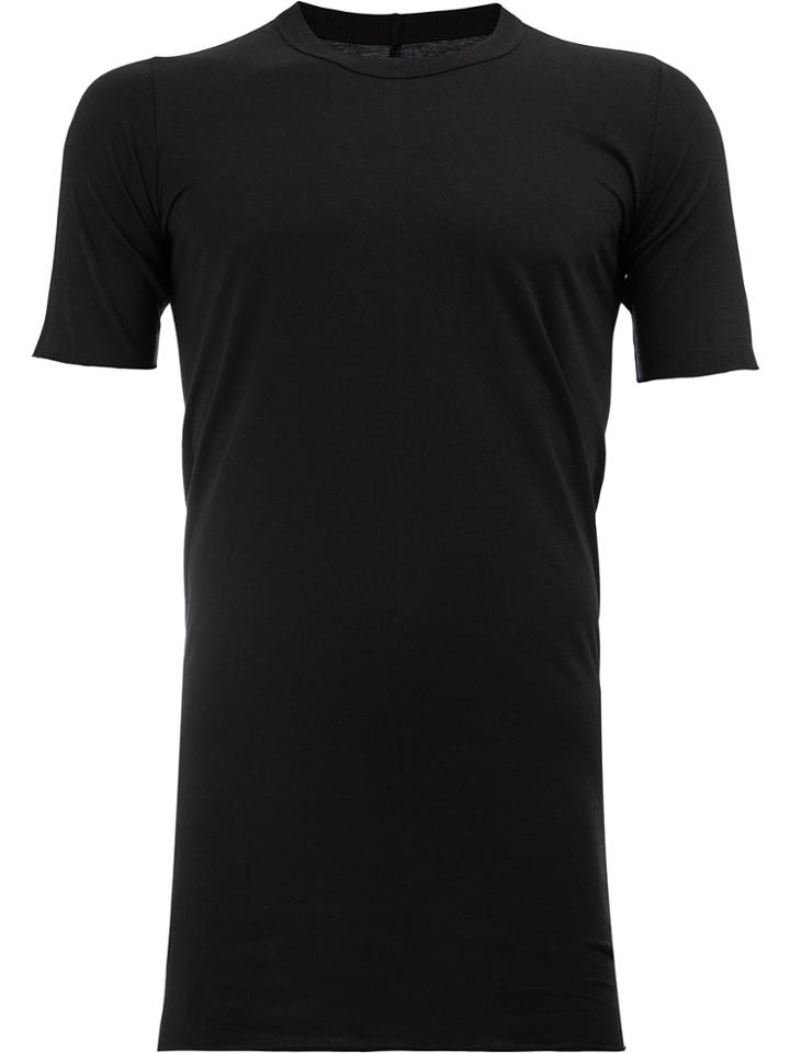 Rick Owens Basic Short Sleeves T-shirt - Black