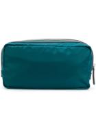 Anya Hindmarch Zipped Wash Bag - Blue