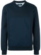 Natural Selection Front Panel Sweatshirt, Men's, Size: Xl, Blue, Polyester/cotton
