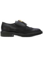 Giuseppe Zanotti Design Manuel Zip-up Brogues - Black