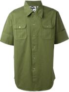 Telfar Cargo Pocket Shirt, Men's, Size: Medium, Green, Cotton