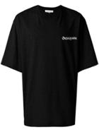 Gosha Rubchinskiy Printed Logo T-shirt - Black