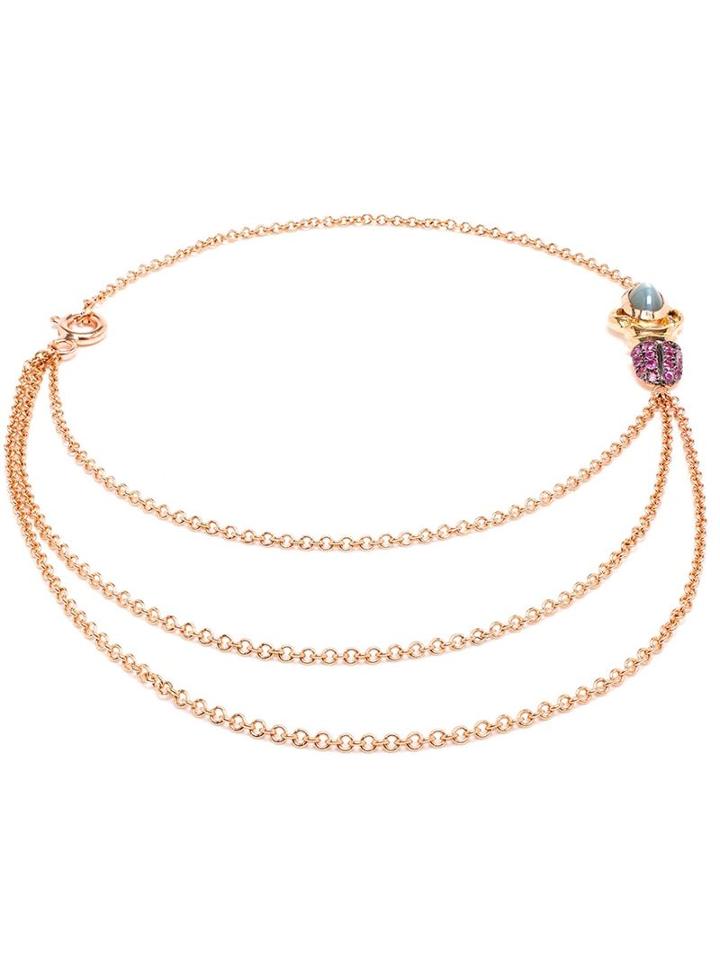 Daniela Villegas 18kt Pink Gold And Alexandrite Bracelet