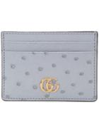 Gucci Logo Plague Cardholder - Grey