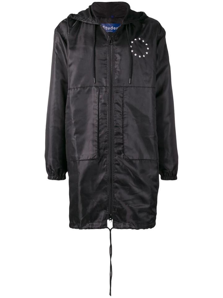 Études Air Europa Parka Coat - Black