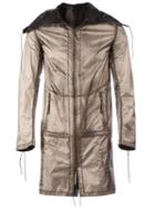 Deepti Silver Plating Reversible Parka