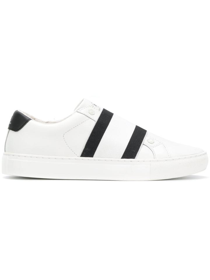 Moa Master Of Arts Elastic Strap Sneakers - White