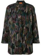 Missoni Vintage Patterned Coat - Black