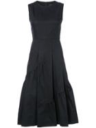 Derek Lam Sleeveless Dress With Shirring Detail - Black