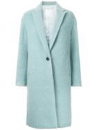 Cityshop Classic Lapel Coat, Women's, Size: 38, Green, Wool/nylon
