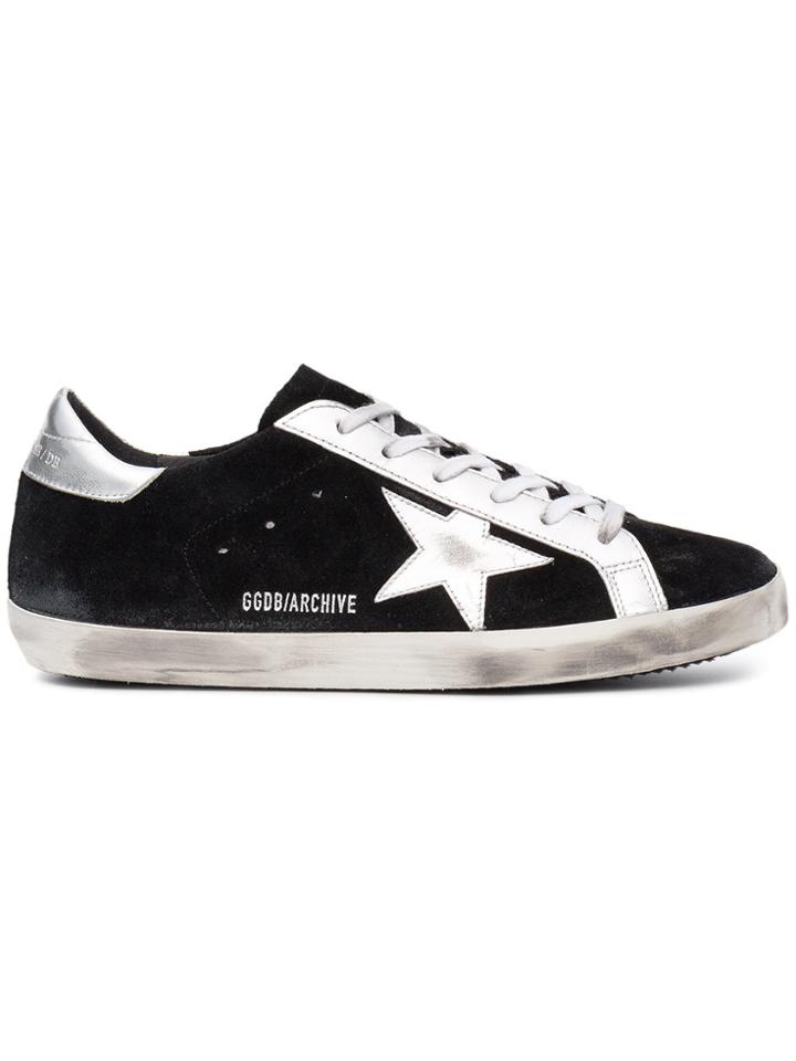 Golden Goose Deluxe Brand Black Suede Superstar Sneakers