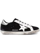Golden Goose Deluxe Brand Black Suede Superstar Sneakers