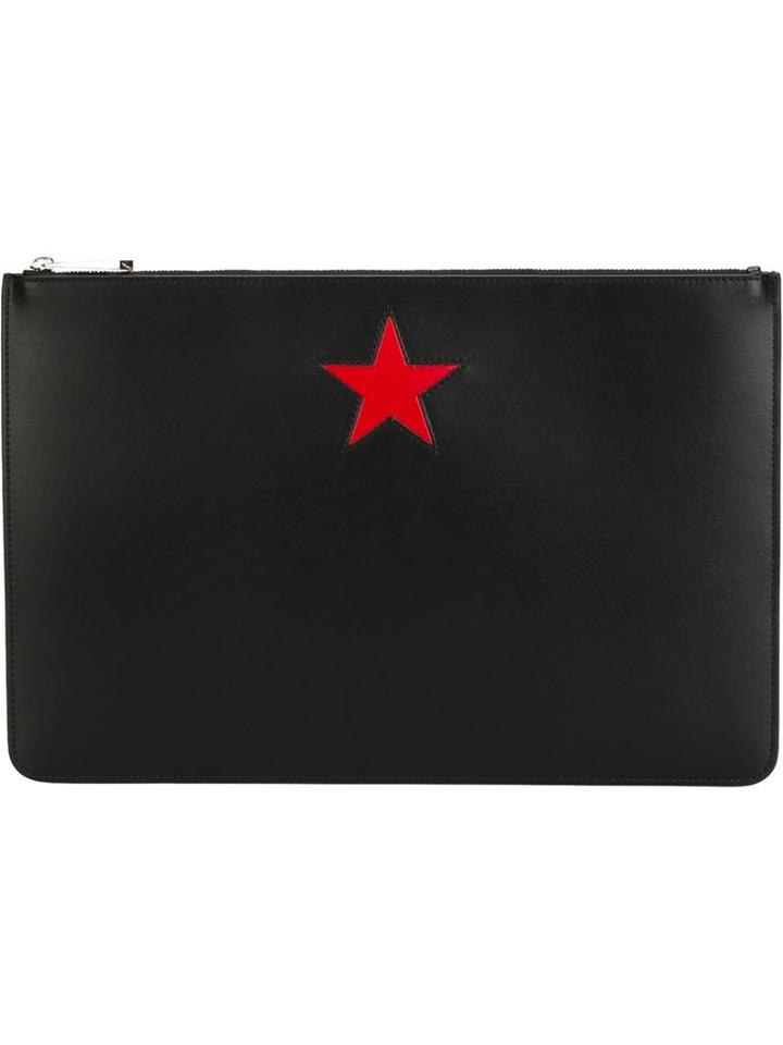 Givenchy Star Clutch, Women's, Black