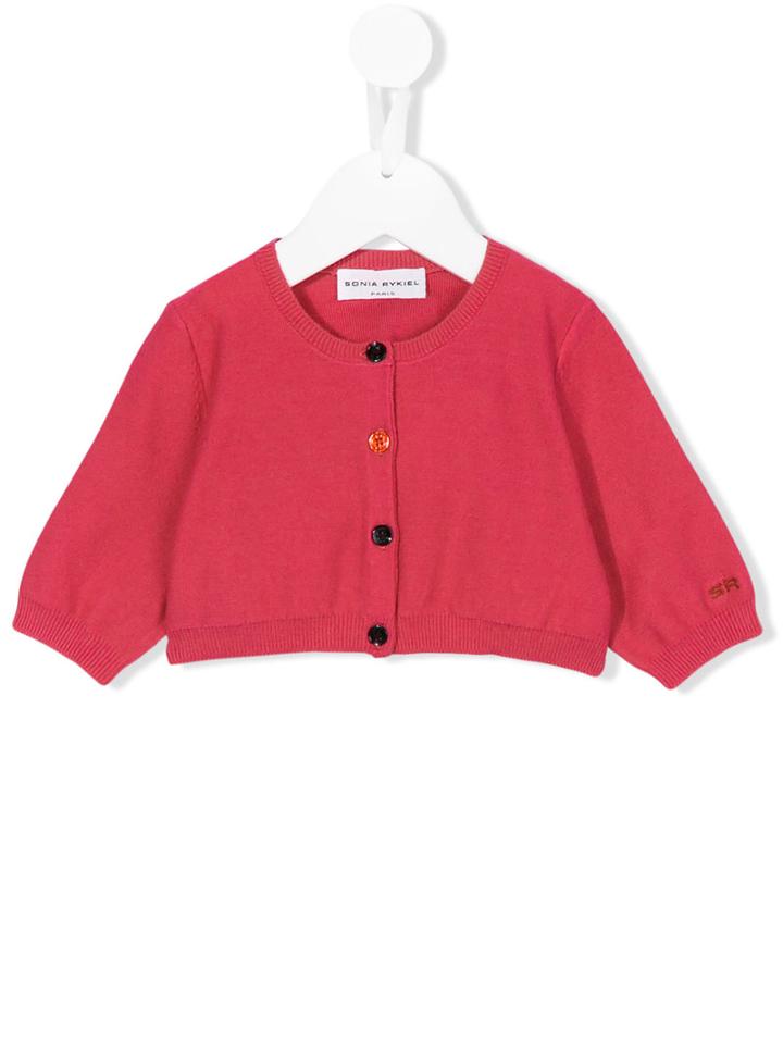 Rykiel Enfant Knitted Cardigan, Girl's, Size: 10 Yrs, Pink/purple