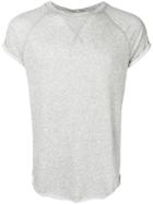 Balmain Short Sleeve Raglan Sweatshirt - Grey
