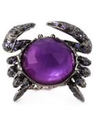 Stephen Webster 'crab Crystal Haze' Ring - Metallic