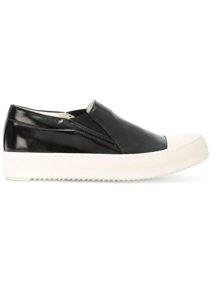 Rick Owens Drkshdw Thick Sole Slip-on Sneakers - Black